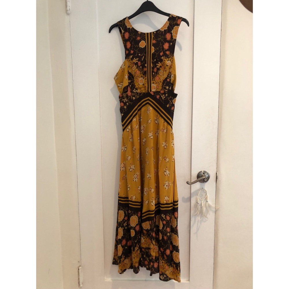NWOT Free People Floral Maxi Dress